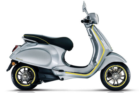 VESPA MOD STYLE CHROM-RÜCKEN GLATTE SPIEGEL WÄHLEN SIE IHRE MENGE