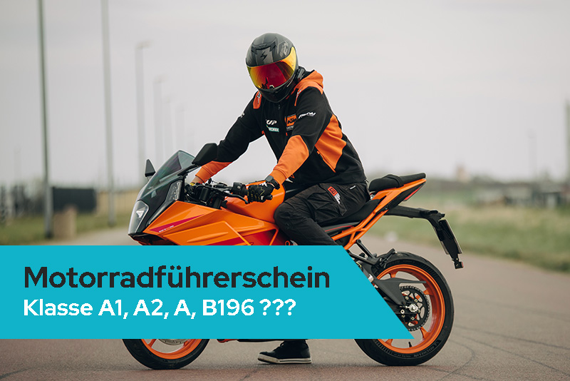 Motorradführerschein - Klassen, Kosten und Dauer Motorradführerschein - Klassen, Kosten und Dauer